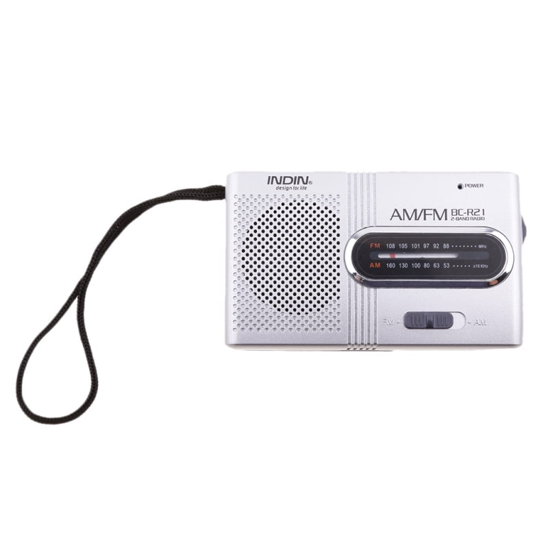 Built-in Loudspeaker f/ the Elderly Small Radio Stereo FM 88-108/AM 53-160 