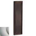 thumbnail image 1 of Baldwin 2281150 Nashville Push Plate, Satin Nickel, 1 of 1