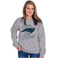 thumbnail image 4 of In My Mind Going to North Carolina Sweatshirt for Men or Women Brisco Brands M, 4 of 5