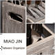 thumbnail image 3 of Organizador de cubiertos de madera rústica, soporte para utensilios de cocina de 3 secciones, caja de almacenamiento para encimera de cocina de estilo rústico, 3 of 6