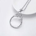 thumbnail image 2 of 2.5X Magnifying Glass Pendant Retro Magnifying Glass Necklace Suitable for Reading Books, Magazines and Newspapers, 2 of 6
