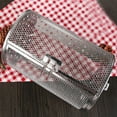 thumbnail image 4 of Xingzhi Grill Roaster Drum Stainless Steel 360 Rotating BBQ Baking Roaster Drum Rotisserie Grill Tool, 26x11.7x11.7cm, 4 of 9