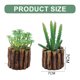 thumbnail image 2 of 2 uds simulación suculentas bonsái adornos creativos flores artificiales decoración interior plantas verdes, 2 of 5