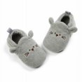 thumbnail image 4 of 0-6 Months Baby Boys Girls Shoes Non-Slip Infant First Walkers Baby Walking Shoes Pre Step Shoes For Boys And Girls Indoor Anti-skid Overshoes Cartoon Baby Comfortable Walking Shoes Gray, 4 of 7