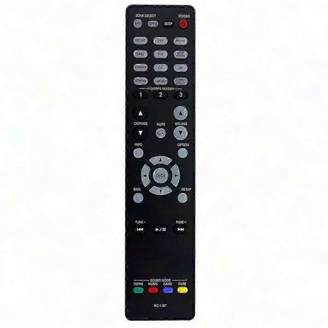 Denon AVR Remote Control Replacement for AVR-2113 AVR-2113CI AVR-1913 AVR-2313CI AVR-2313 AVR2113 AVR2113CI RC-1167