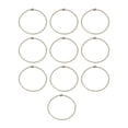 thumbnail image 2 of amagogo 10 Pieces Trampoline Elastic Ropes Stretch Cord Bungee Rope Accessories Aluminum White, 2 of 10
