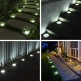 thumbnail image 2 of Solar Ground Lights, 4 Pack Solar Disc Lights Outdoor, 2 of 5