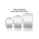 thumbnail image 3 of Tablas De Picar Alimento De Cocina Acero Inoxidable 3pzs Belug Plateado, 3 of 5
