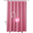 thumbnail image 4 of 12PCS Shower Curtain Hooks Decorative Hand Carved Shower Curtain Hooks Rings for Bathroom Decorative Rhinestones Shower Curtain Rings Hangers for Shower Curtains, Clothing, Towels, etc. Pink, 4 of 7