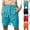 Dark Blue, variant on Gspmoly Mens Athletic Shorts, Mens Casual Beach Work Casual Men Short Trouser Shorts Pants Mens Gym Shorts Deals Red S