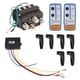 thumbnail image 2 of Contactor de relé de solenoide de cabrestante eléctrico de 12V 400A con 6 tapas protectoras para vehículos ATV UTV 4X4, 2 of 5