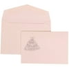 JAM Paper® Wedding Invitation Set, Small, Colorful Princess Set, Purple Princess Card with White Envelope, 100/pack