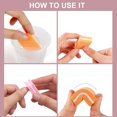 thumbnail image 5 of 50 Uds Mini limas de lijado de doble cara bloque de uñas Buffer pulido manicura pedicura herramientas de cuidado de uñas lima de uñas, 5 of 5