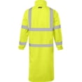 thumbnail image 7 of Ironwear 9520 Hi-Visibility ANSI Class 3 Rain Jacket with tuck-away hood and Reflective Stripes, 7 of 7