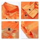 thumbnail image 4 of Camisa formal ajustada de manga larga brillante de moda casual para hombre, 4 of 4