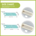 thumbnail image 3 of Kdxio Seashell And Starfish Name Plate Compatible Stanley Cups Name Tag Acrylic Nameplate Tumbler Lid Topper for Cup Accessories, 3 of 9