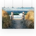 thumbnail image 3 of Stairs to Beach (36x54 Giclee Gallery Art Print, Vivid Textured Wall Decor), 3 of 3