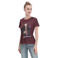thumbnail image 4 of Women's Basic Short Sleeve T-Shirt Demon Slayer Blade Nidouzi, 4 of 6