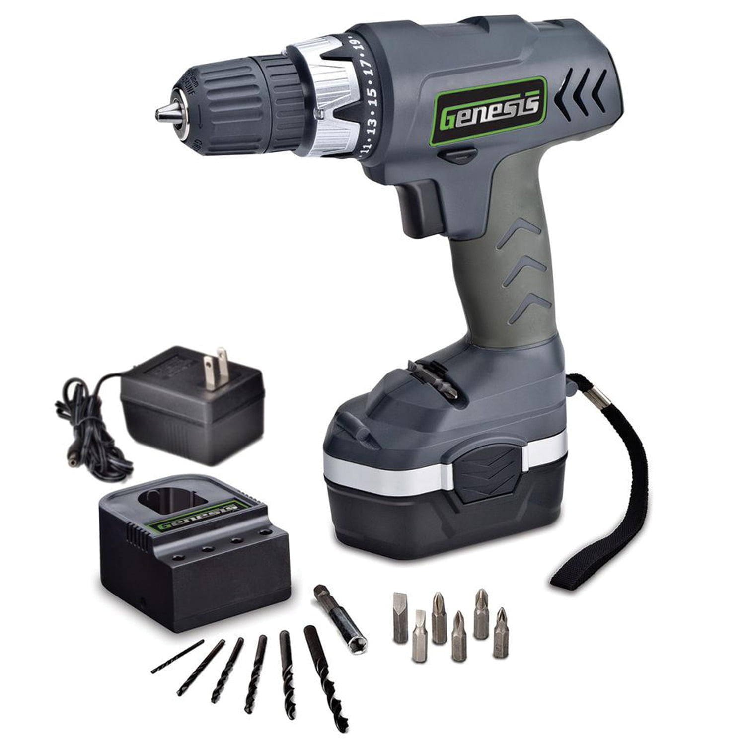 Channel Lock 20V Max 1/2" Cordless Drill Driver Battery Drill w/charger 