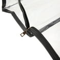 thumbnail image 3 of Masteelf Transparent Black Edge Bag Dust Storage Giant Big Makeup Reusable Hand Bags, 3 of 8
