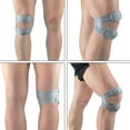 thumbnail image 6 of D-GROEE 1Pc Patellar Tendon Support Strap, Knee Pain Relief Adjustable Cloth Knee Strap for Running, Arthritis, Jumper, Tennis Injury Recovery, 6 of 6