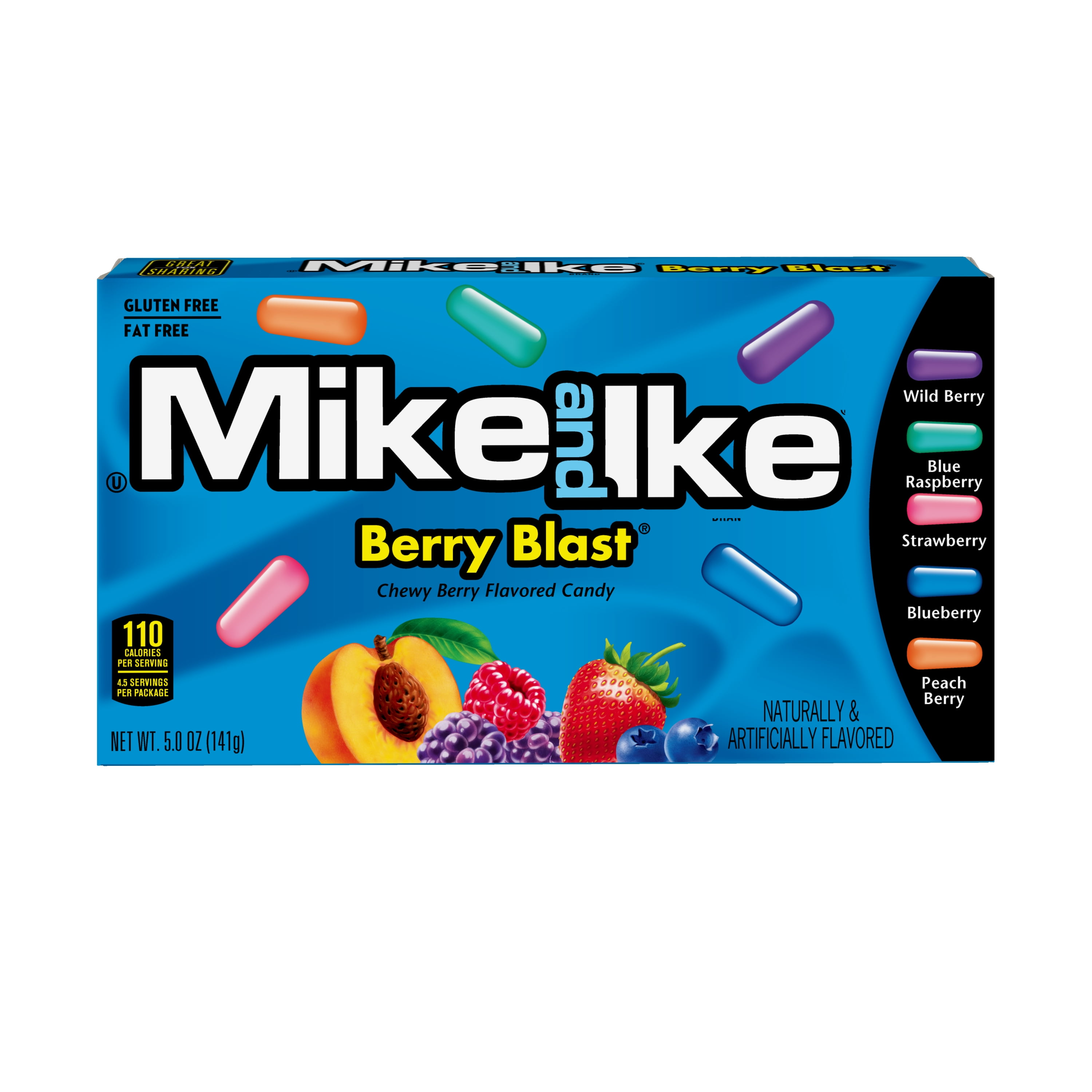 Mike And Ike Berry Blast Chewy Berry Flavored Candies 5 Oz Box Walmart Com Mike And Ike Berry Blast Chewy Berry Flavored Candies 5 Oz Box Walmart Com