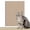 Khaki, variant on 7 Colors Cat Scratcher Sofa Protector Cats Scratcher Pad Board Protection Trimmable Self-adhesive Carpet DIY Cat Scratch Mat