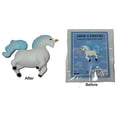 thumbnail image 5 of Goma de goma para hacer crecer un unicornio de Toy Ganz, que crece en agua blanca y azul, 5 of 5