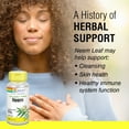thumbnail image 3 of Solaray Neem Leaf 400mg | Healthy Blood, Skin & Immune System Support | Non-GMO, Vegan & Lab Verified | 100 VegCaps, 3 of 6