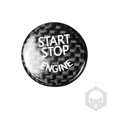 thumbnail image 1 of Yeacher Carbon Fibre Protector Car Engine Start Stop Switch Button Sticker Ignition Sticker Car Interior Decoration Replacement for F25 F26 F01 F02 F04 F06 F12 F10 1 3 Series E70 E90, 1 of 8