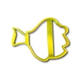 thumbnail image 1 of Emporte-pièce Poisson Tang Bleu (2 Pouces) - Expédition Rapide - Bords Tranchants - Qualité Exceptionnelle, 1 of 5