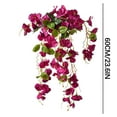 thumbnail image 4 of Taotanxi Fake Hibiscus Artificial Hanging Flowers Plants for Outdoors Spring Decoration, Silk Hibiscus Vines Realistic UV Resistant Faux Flowers for Outside Planter Porch Patio Yard Wedding Party, 4 of 7