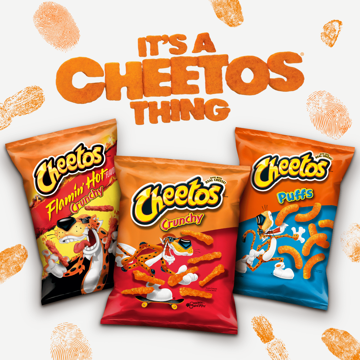 Cheetos Bag of Bones Cinnamon Sugar Flavored Snacks Bag, 2 3/8 oz
