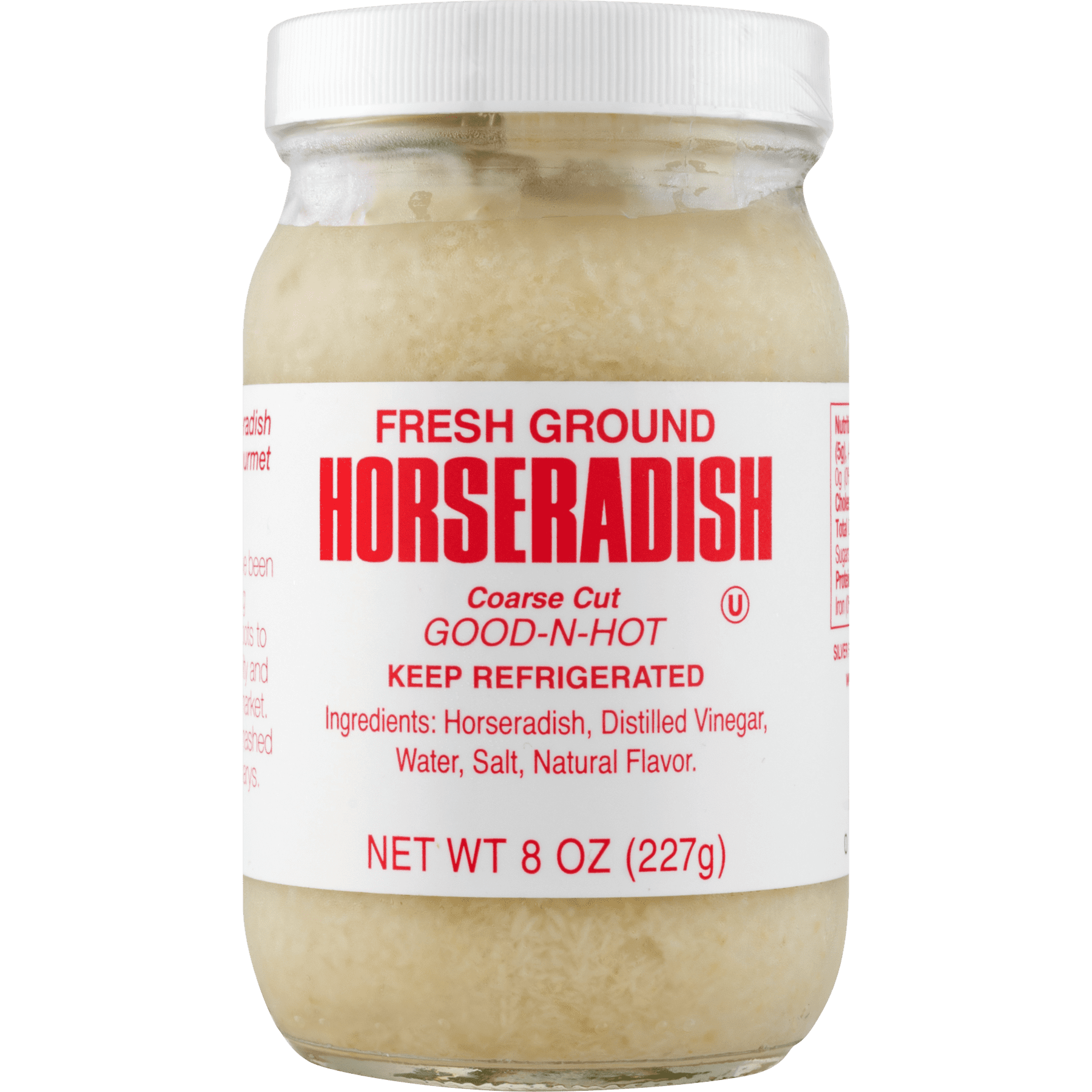 Silver Spring Fresh Ground Horseradish, 8 oz Jar