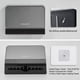 thumbnail image 4 of Dispensador de toallas de papel DUTYWORKS montado en la pared, negro, 4 of 8