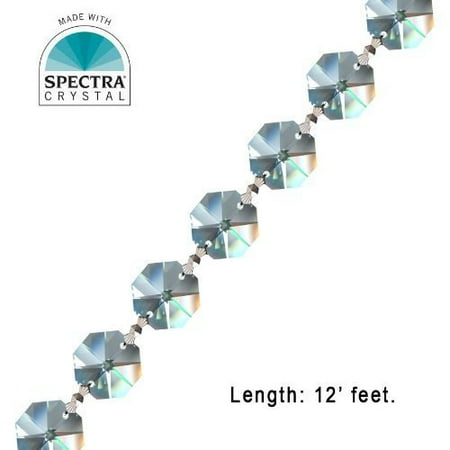- Garland Austrian Crystal Lead Free Clear Crystal Chain (Sized Available)