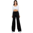 thumbnail image 4 of G-Style USA Women's Essential Wide Fit Fleece Sweatpants RJJ20766 Black Medium, 4 of 5