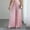 Pink wide leg high waist pants a1, variant on Cagogo Women Wide Leg High Waisted Pleated Casual Lounge Pants Long Trousers Workout Beach Summer Clothes, Blue S