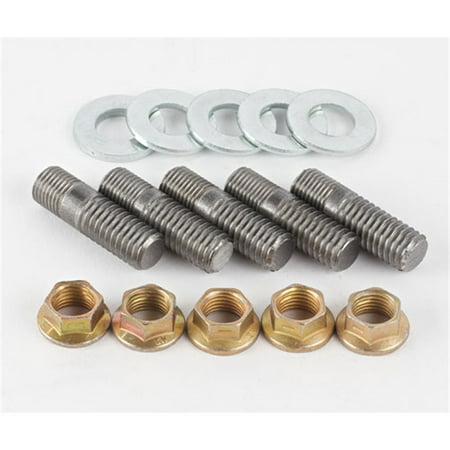 Weld Racing P613-0069 Weld Pro Drag Rotor Stud Kit; Spindle Mount; Incl. 5-Studs; 5-Jet Nuts; 5