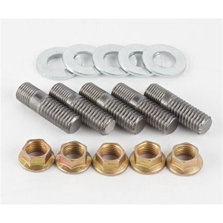 Pontiac Drag Racing - Weld Racing P613-0069 Weld Pro Drag Rotor Stud Kit; Spindle Mount; Incl. 5-Studs; 5-Jet Nuts; 5 Washers;