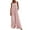Pink, variant on Sawvnm Jumpers for Women with Pockets Casual Cold Shoulder Jumpsuit Solid Button Suspender Jumpsuits Wide Pocket Leg Pant Jumpsuit