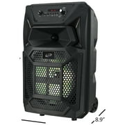 iLive v5.0 Bluetooth Wireless Tailgate Party Speaker, ISB352B, Black