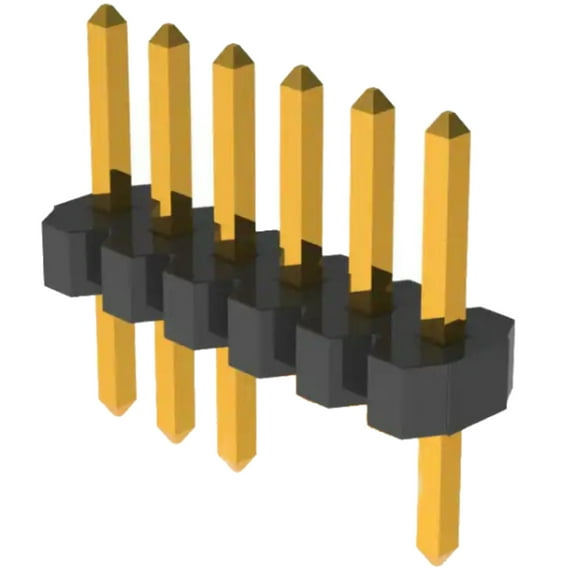 Pack of 5pcs GRPB061VWVN-RC Connector Header Through Hole 6 position 0.050 (1.27mm), RoHS