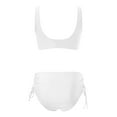 thumbnail image 5 of Wycnly Womens Swimsuits Two Piece Swimsuits for Women Two Piece Swimsuits Bikini Set Summer with Padded Beach High Waist Drawstring Swim Suit Women's Swimsuits, 5 of 5