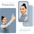 thumbnail image 4 of TUDIA LINNGrip BLU C5L Max Phone Case Shockproof Non-Slip Slim Protection - Light Blue, 4 of 7