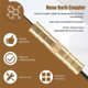 thumbnail image 5 of 5pcs 6mm Inner Dia Air Gas Straight Hose Pipe Barb Coupler Connector, 5 of 5