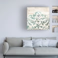 thumbnail image 3 of June Erica Vess 'Serene Cerulean II' Canvas Art, 3 of 4