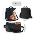 thumbnail image 2 of Bingfone Casino Poker Chips Reusable Insulated Lunch Bag Cooler For Work School Picnic Or Travel, 2 of 7