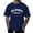 Dark Blue, variant on Afdoent T Shirts For Men Male Casual Short Sleeve T Shirt With Print Crew Neck With Slight Stretch Regular Fit Pullover Style Soft Comfort Tee Shirts