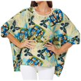 thumbnail image 1 of FhsagQ Blouse de Bikini de Vacances Boho pour Femmes, Robe de Nuit Mignonne Verte Taille Unique, 1 of 8